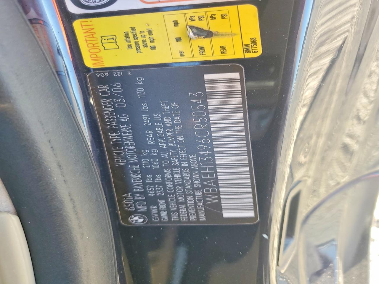 2006 BMW 650 i
