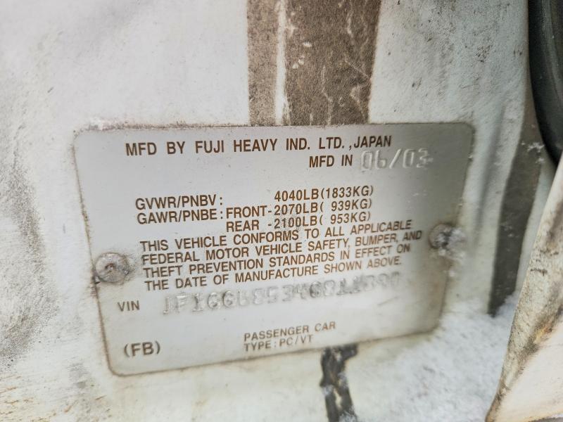 2004 Subaru Impreza Outback Sport