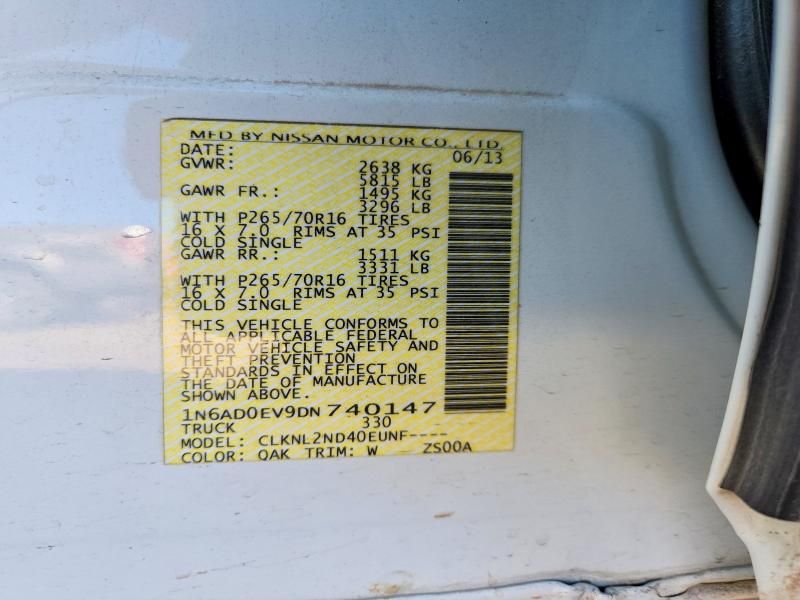 2013 Nissan Frontier s