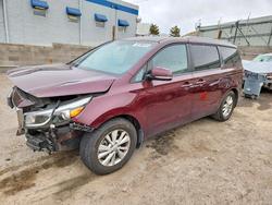 KIA Sedona lx salvage cars for sale: 2016 KIA Sedona lx