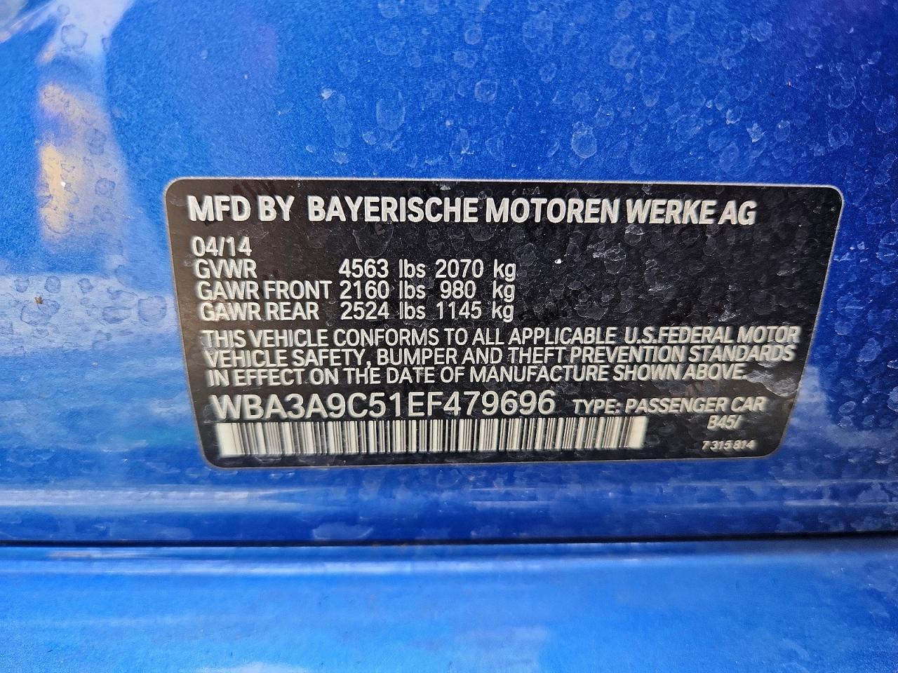 2014 BMW 335 i