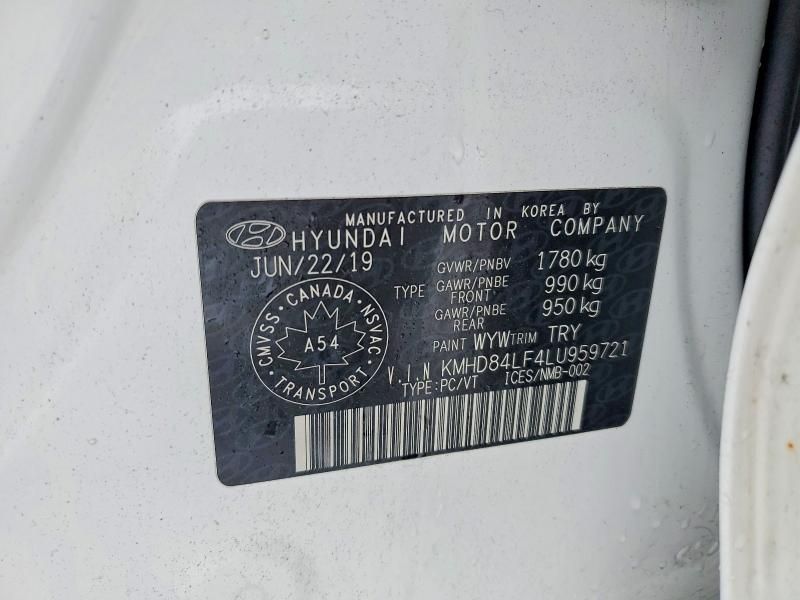 2020 Hyundai Elantra sel