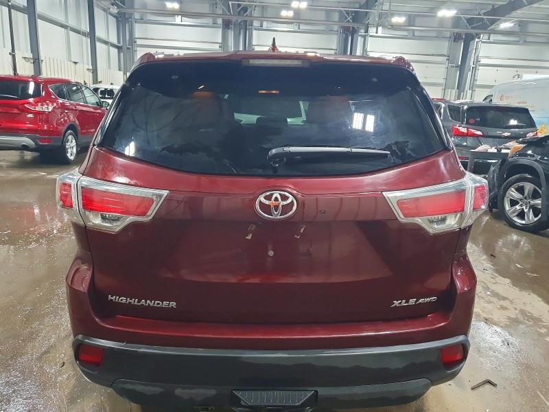 2015 Toyota Highlander xle