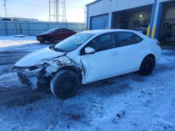 Toyota Corolla salvage cars for sale: 2016 Toyota Corolla l