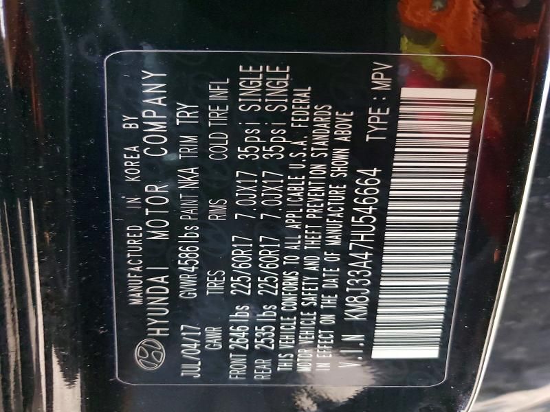 2017 Hyundai Tucson Limited