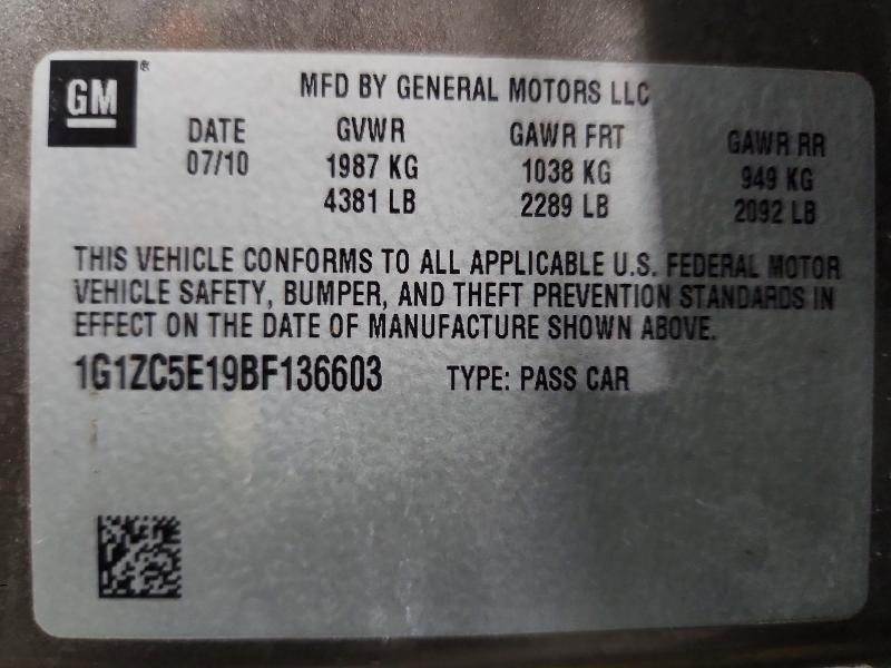 2011 Chevrolet Malibu 1LT