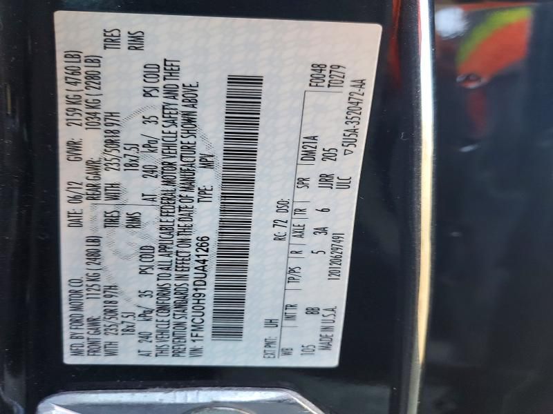 2013 Ford Escape sel