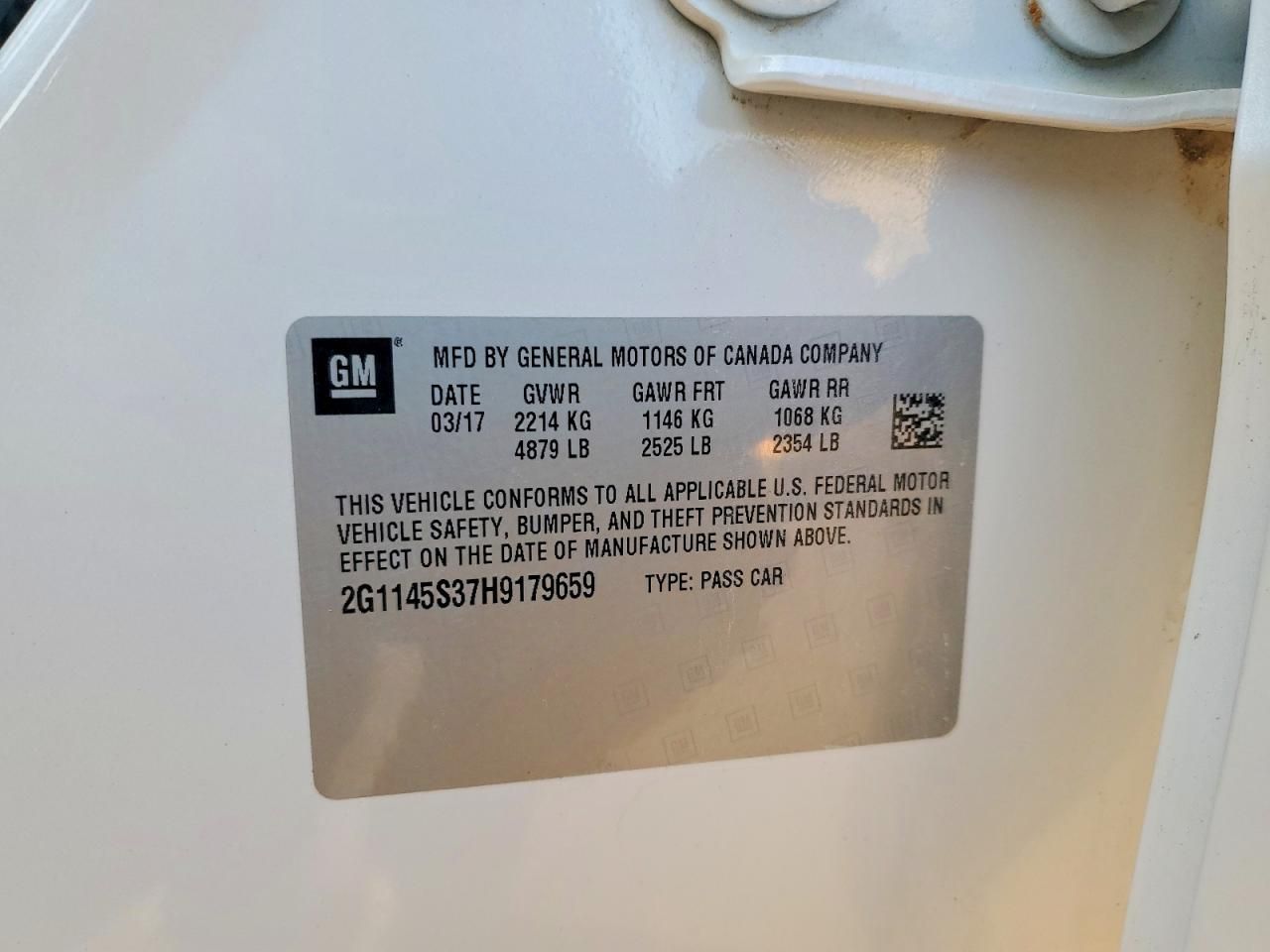 2017 Chevrolet Impala Premier