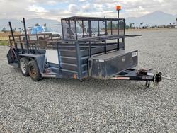 Salvage trucks for sale at Mentone, CA auction: 2009 Mlbt 2009 Marksman Utility Trailer