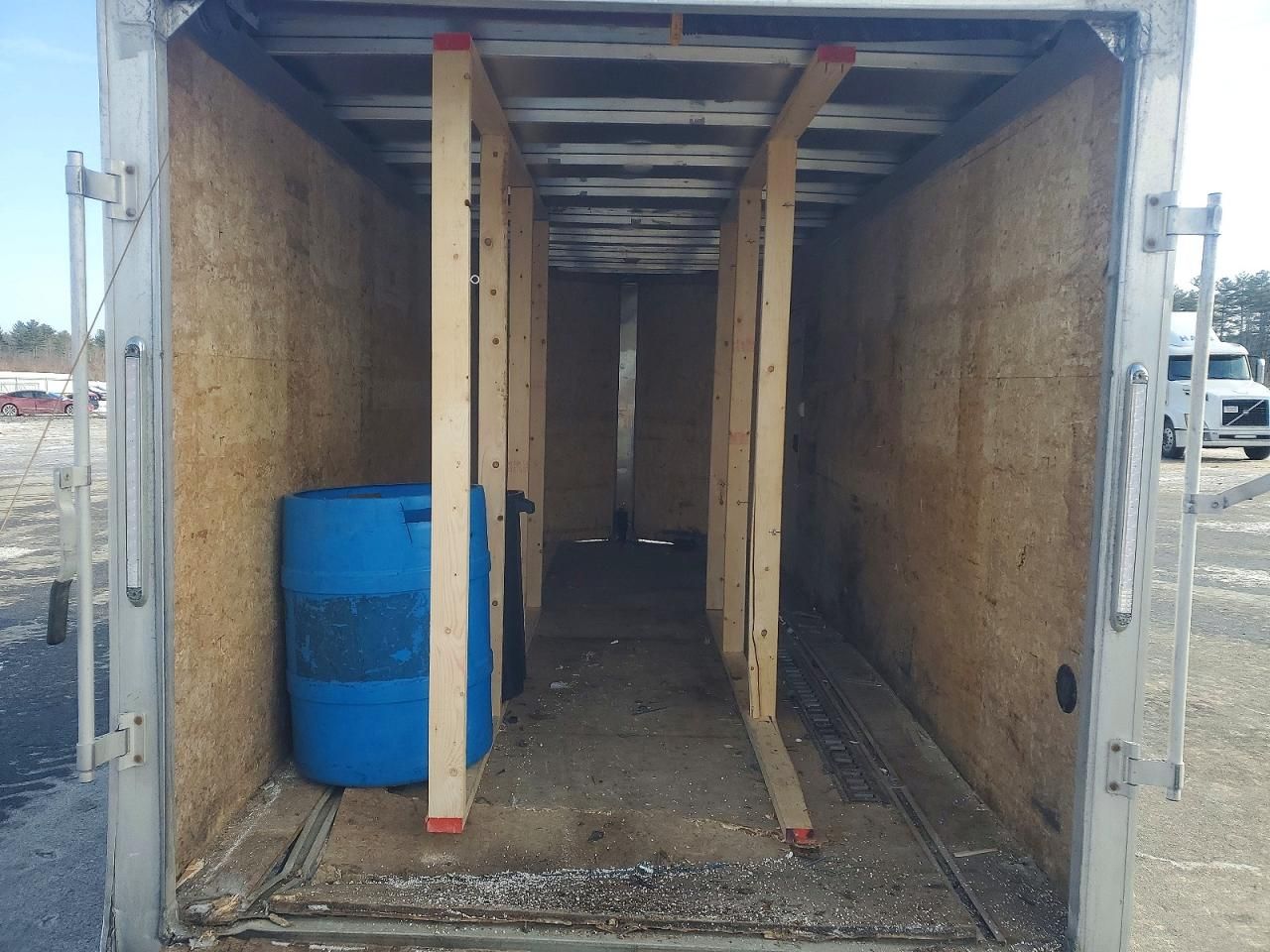 2021 Alcom Enclosed Cargo Trailer