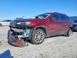Jeep salvage cars for sale: 2021 Jeep Cherokee Latitude lux