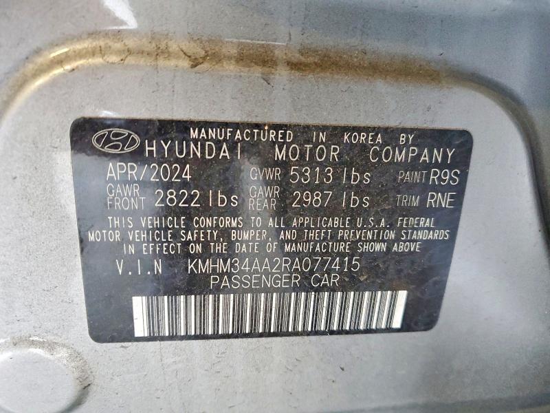 2024 Hyundai Ioniq 6 sel