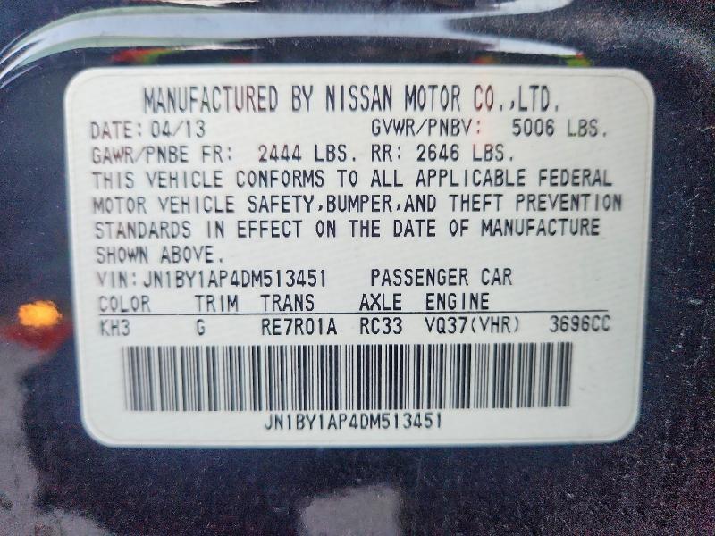 2013 Infiniti M37