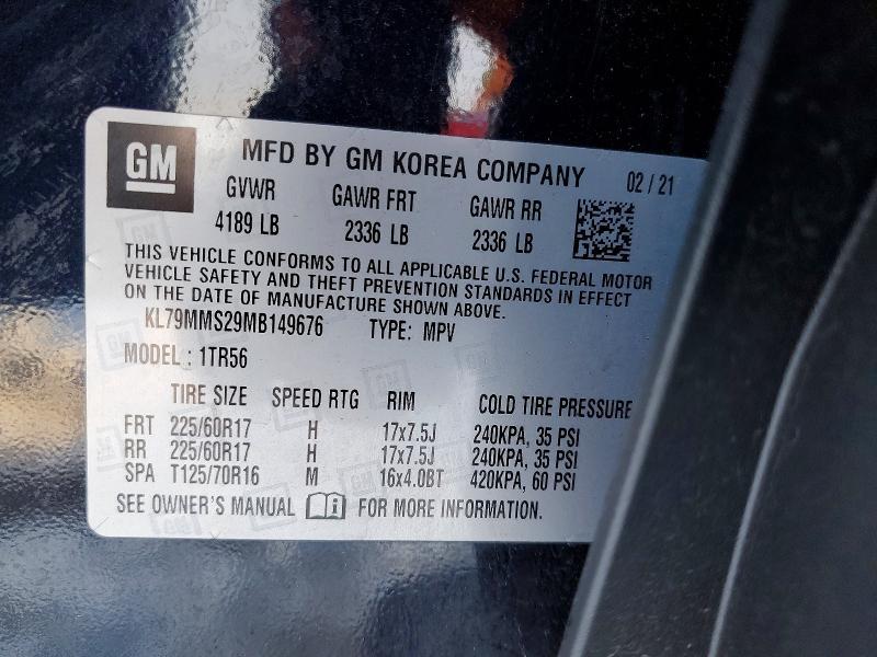 2021 Chevrolet Trailblazer ls