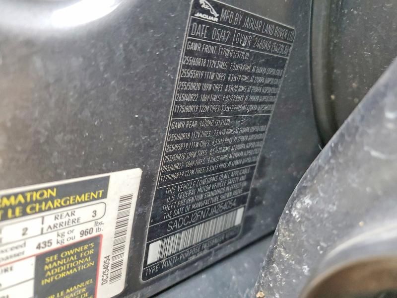 2018 Jaguar F-pace Premium