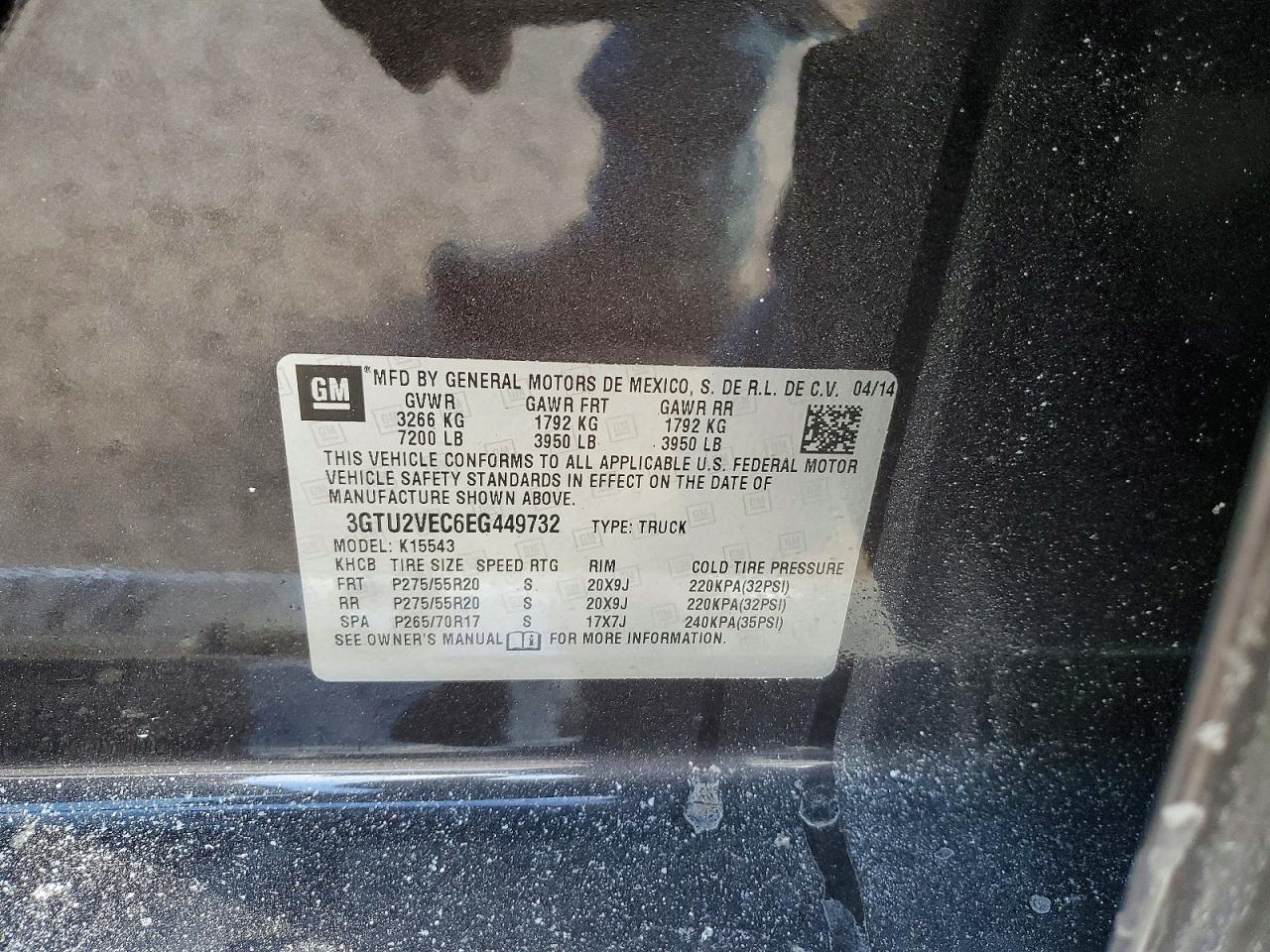 2014 GMC Sierra K1500 slt