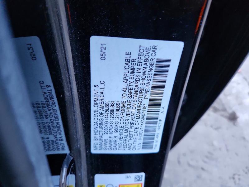 2021 Honda Accord Sport se