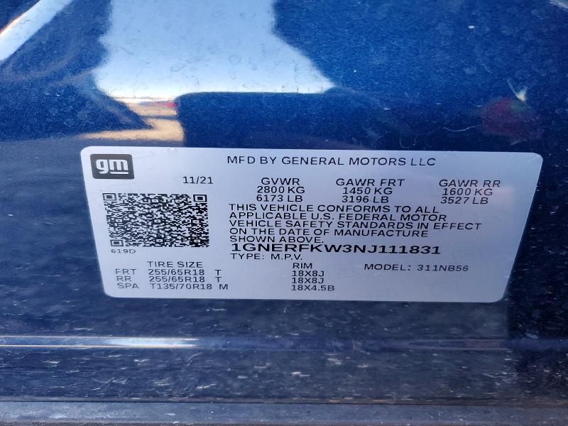 2022 Chevrolet Traverse ls