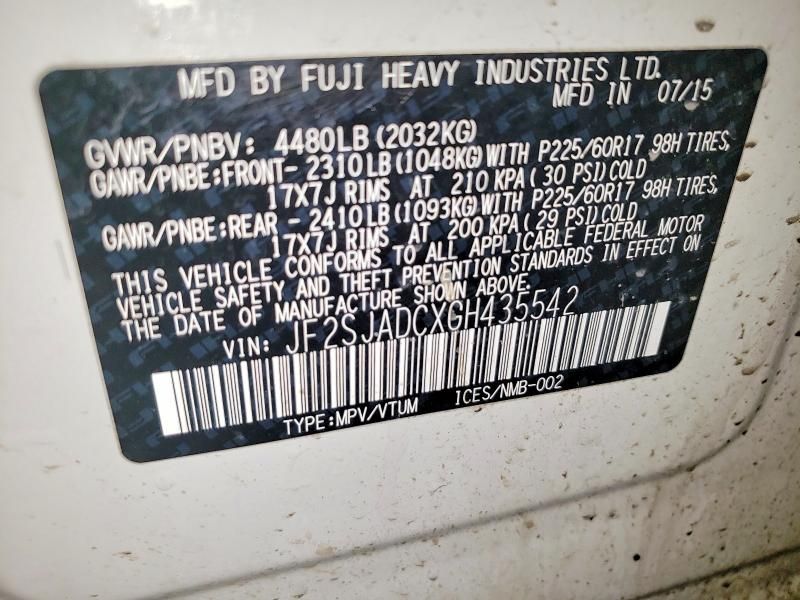 2016 Subaru Forester 2.5i Premium