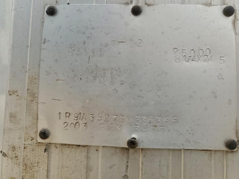 2003 Dodge Ram end Dump Trailer