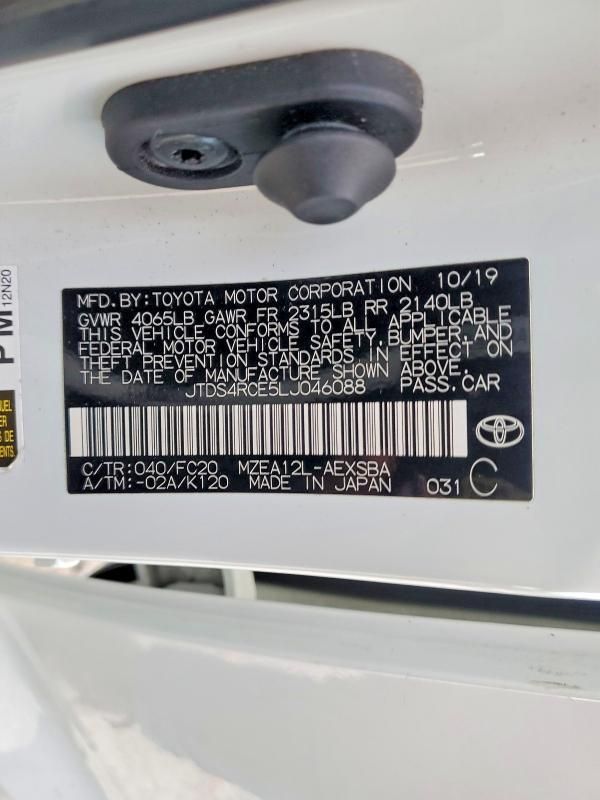 2020 Toyota Corolla se