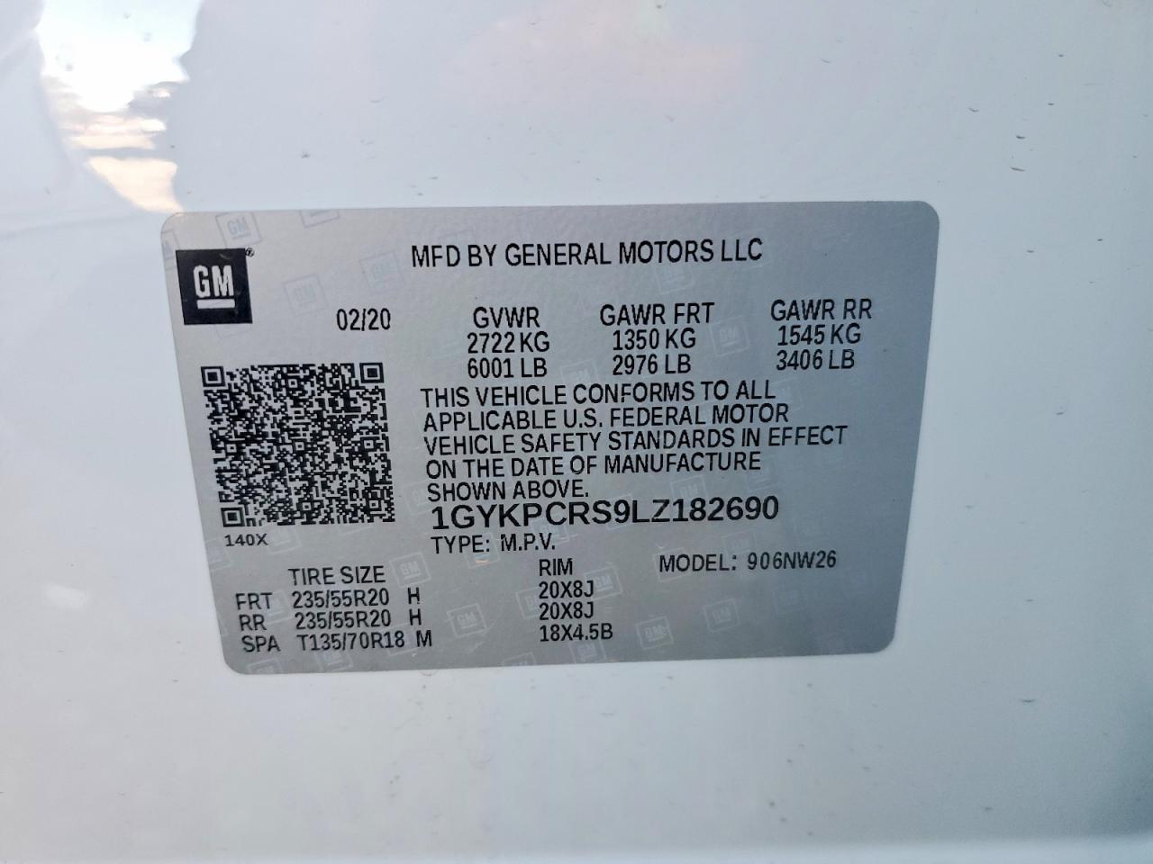 2020 Cadillac XT6 Premium Luxury