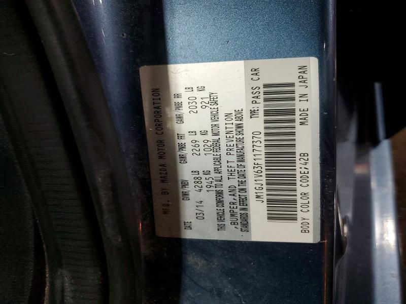 2015 Mazda 6 Touring