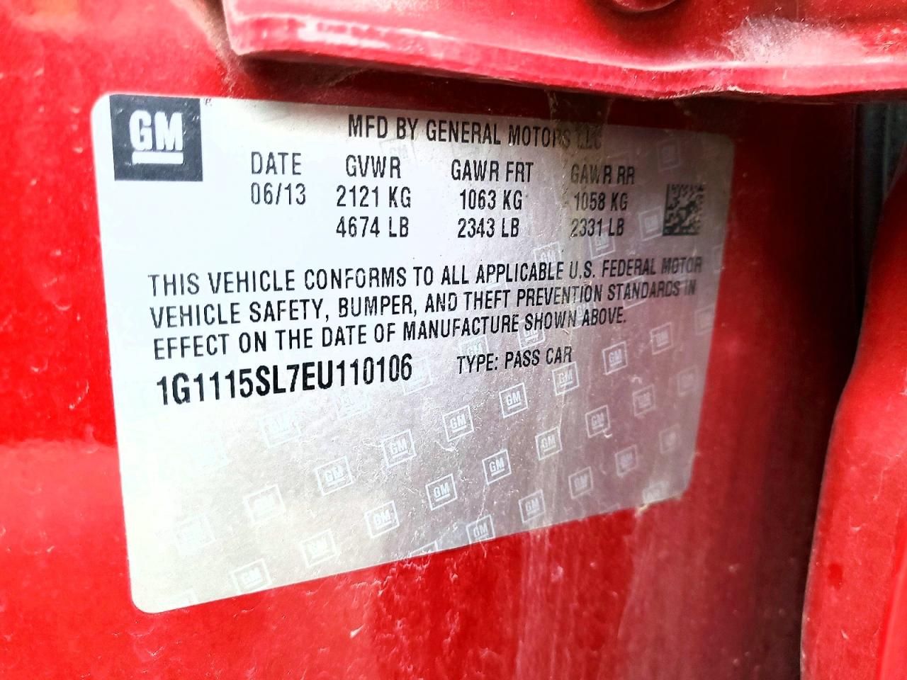 2014 Chevrolet Impala lt