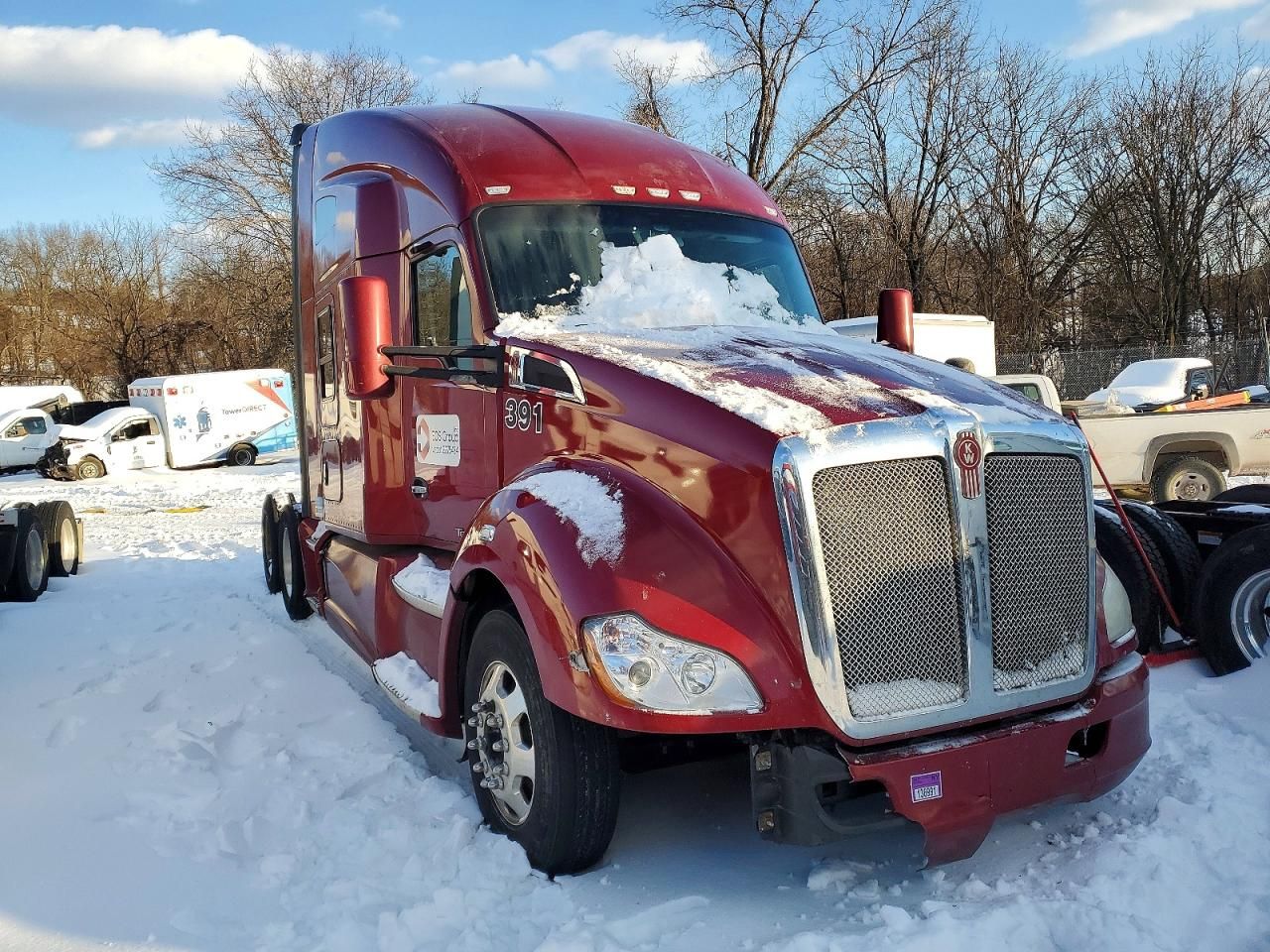 2019 Kenworth Constructi-Semi Truck