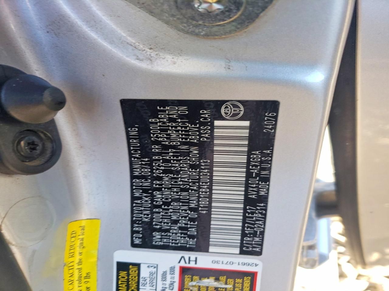 2014 Toyota Avalon Hybrid