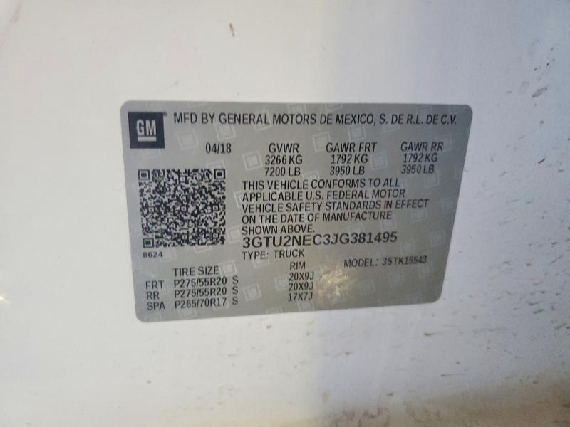 2018 GMC Sierra K1500 SLT