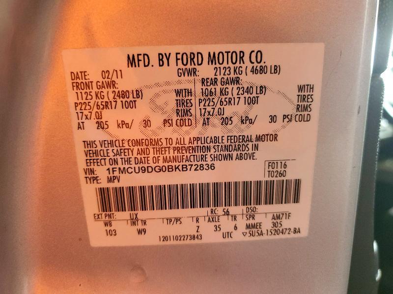 2011 Ford Escape xlt