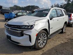 Chevrolet Tahoe salvage cars for sale: 2022 Chevrolet Tahoe C1500 Premier