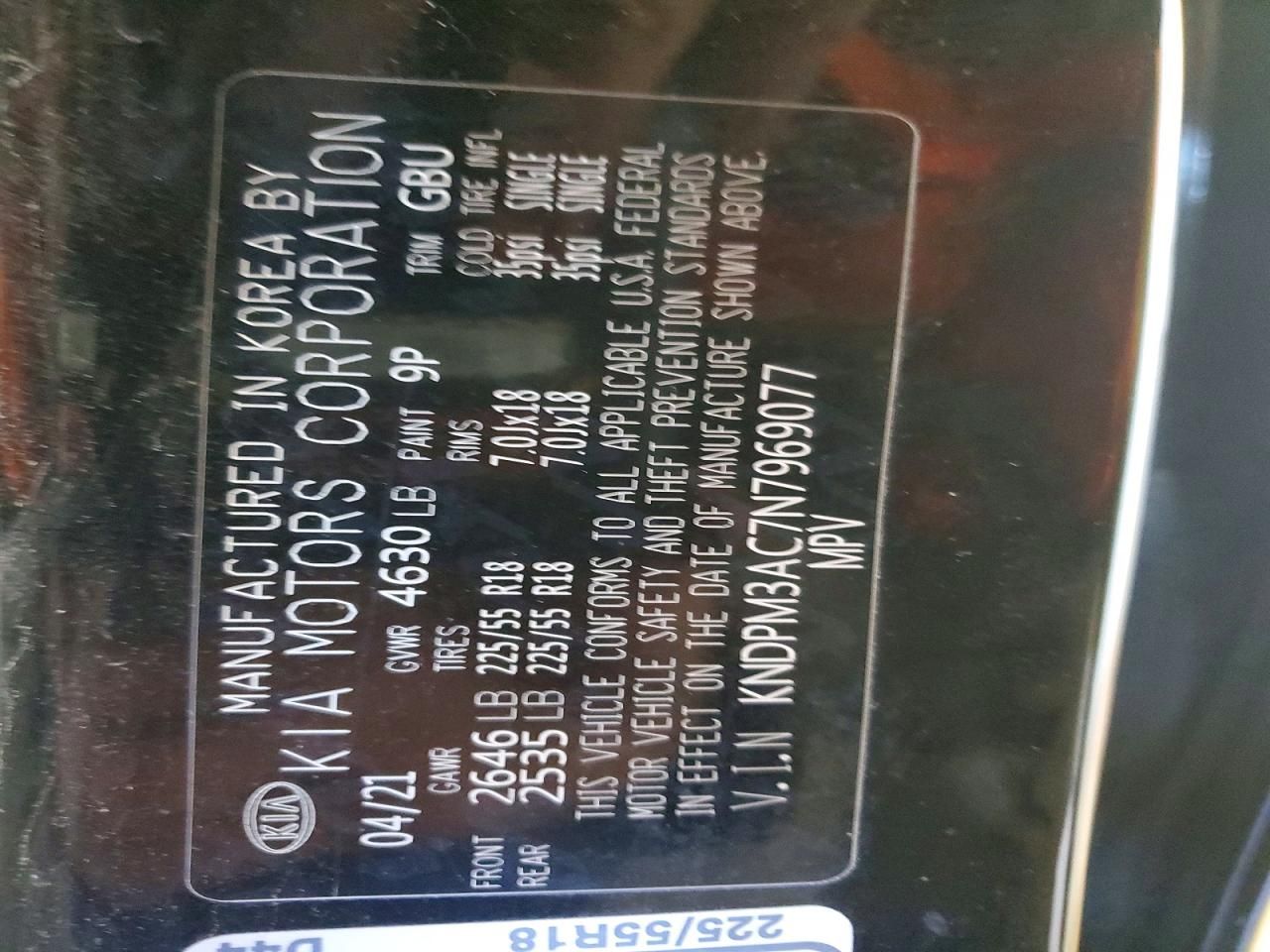 2022 KIA Sportage lx