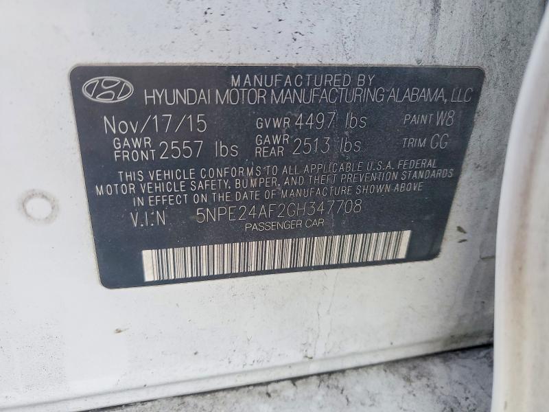 2016 Hyundai Sonata se