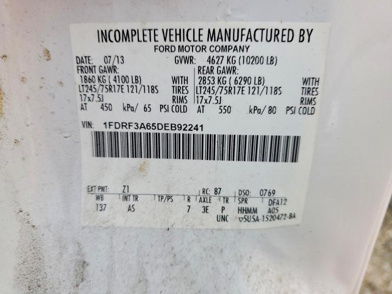 2013 Ford F350 Super Duty Utility / Service Truck