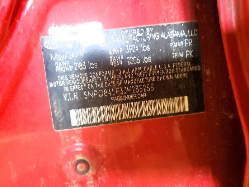 2018 Hyundai Elantra sel