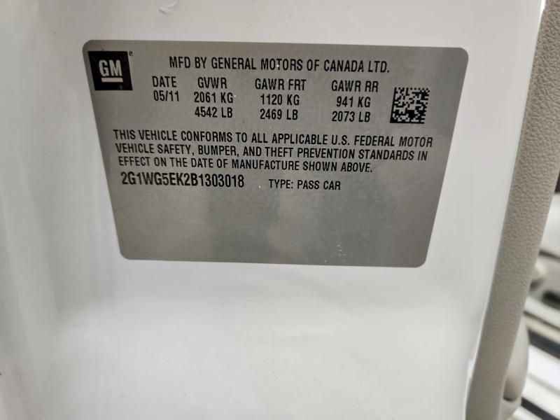 2011 Chevrolet Impala lt