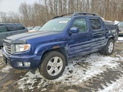 Salvage trucks for sale at East Granby, CT auction: 2014 Honda Ridgeline RTL