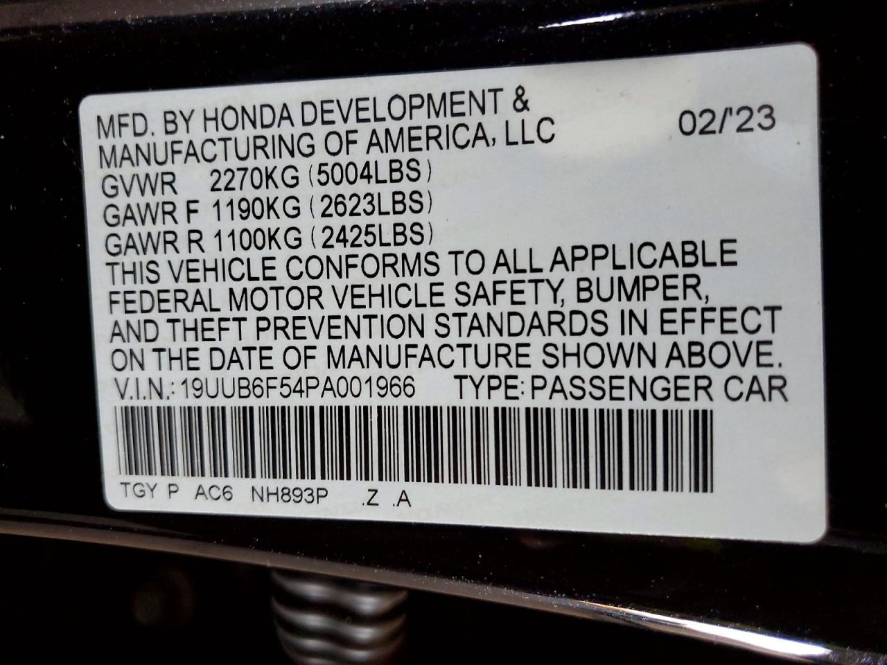 2023 Acura Tlx A-spec