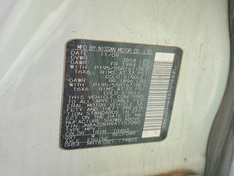 2010 Nissan Cube Base