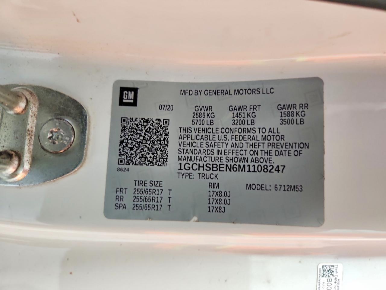 2021 Chevrolet Colorado