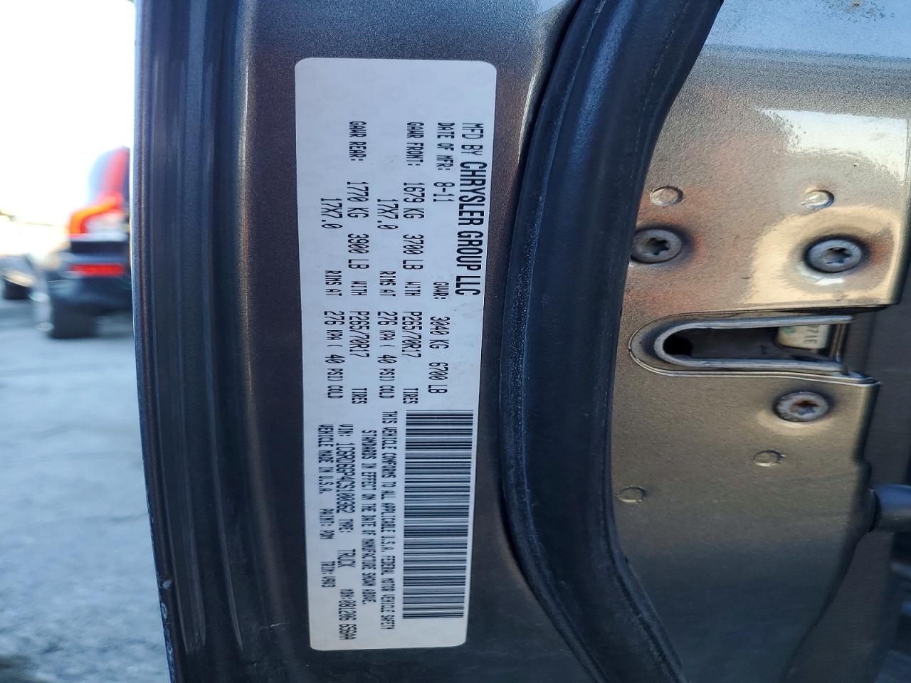 2012 Dodge Ram 1500 slt