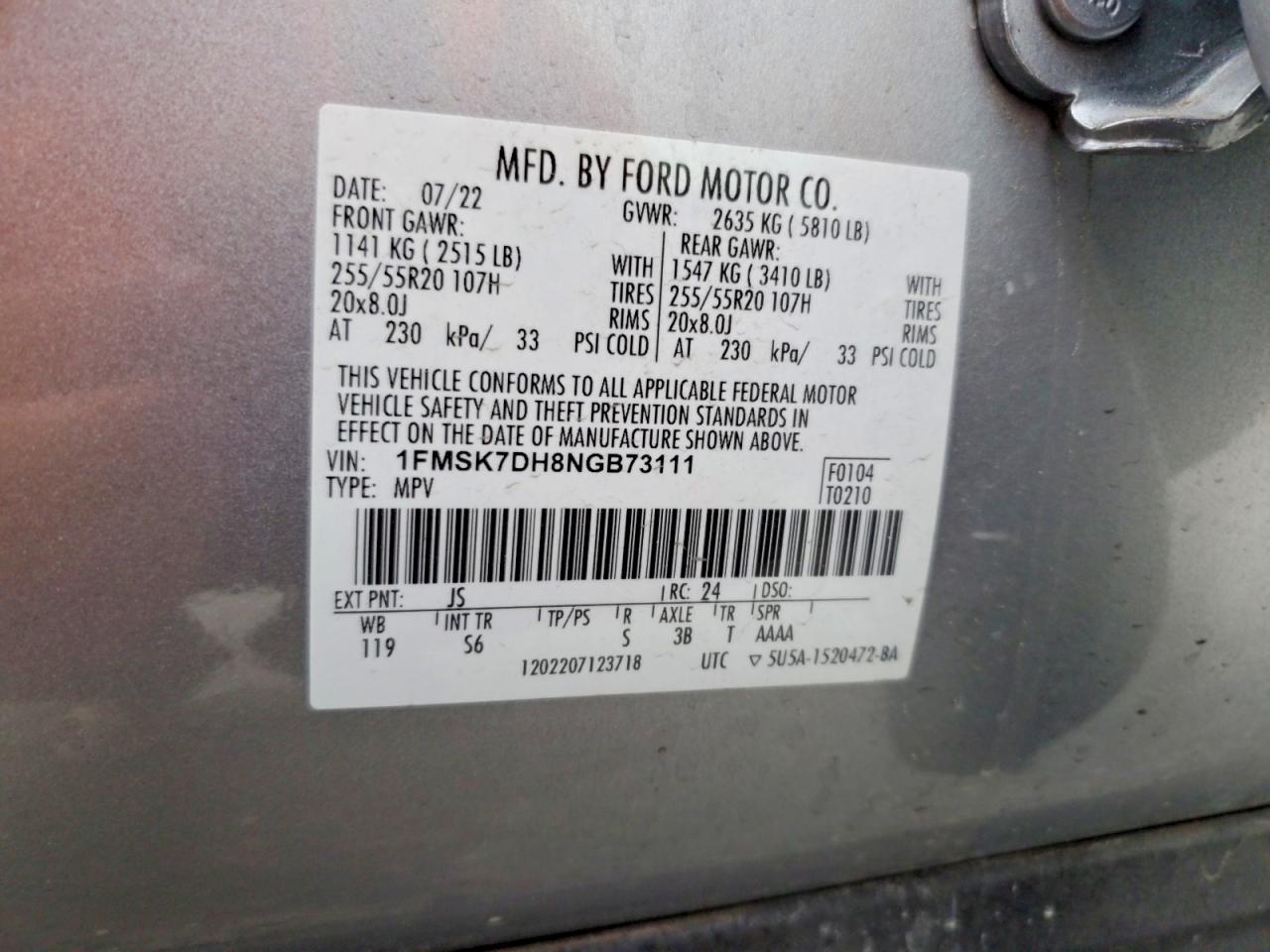 2022 Ford Explorer xlt