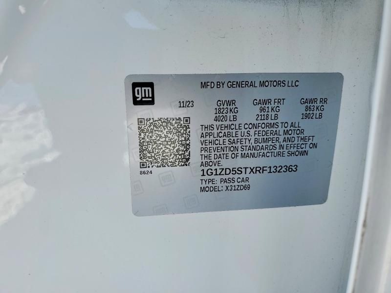 2024 Chevrolet Malibu lt