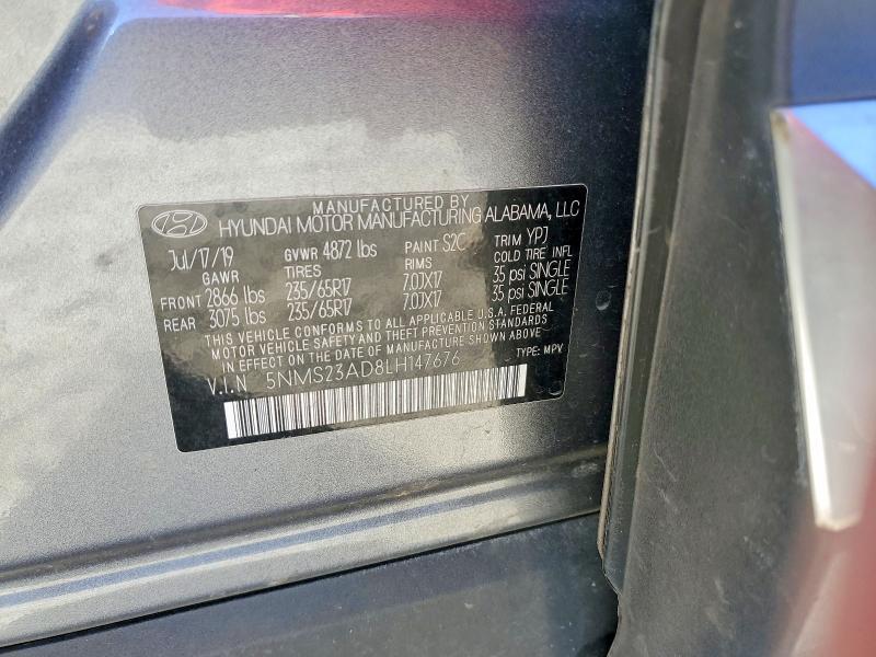 2020 Hyundai Santa fe se