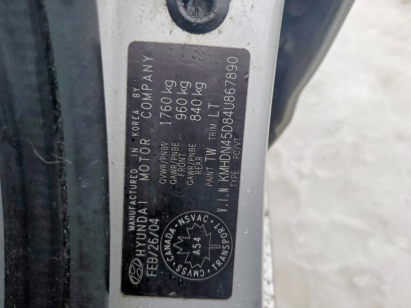 2004 Hyundai Elantra gls