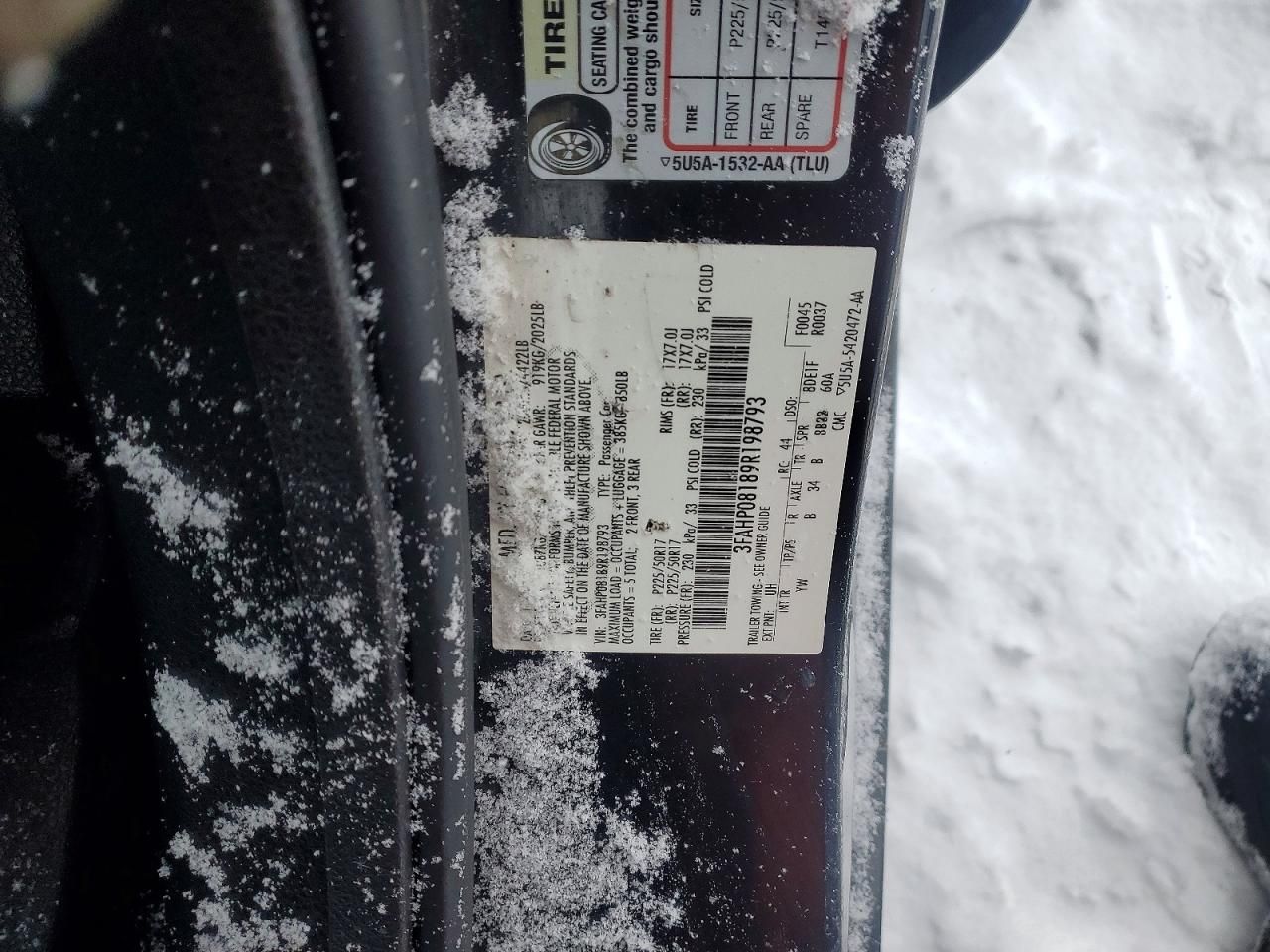 2009 Ford Fusion sel