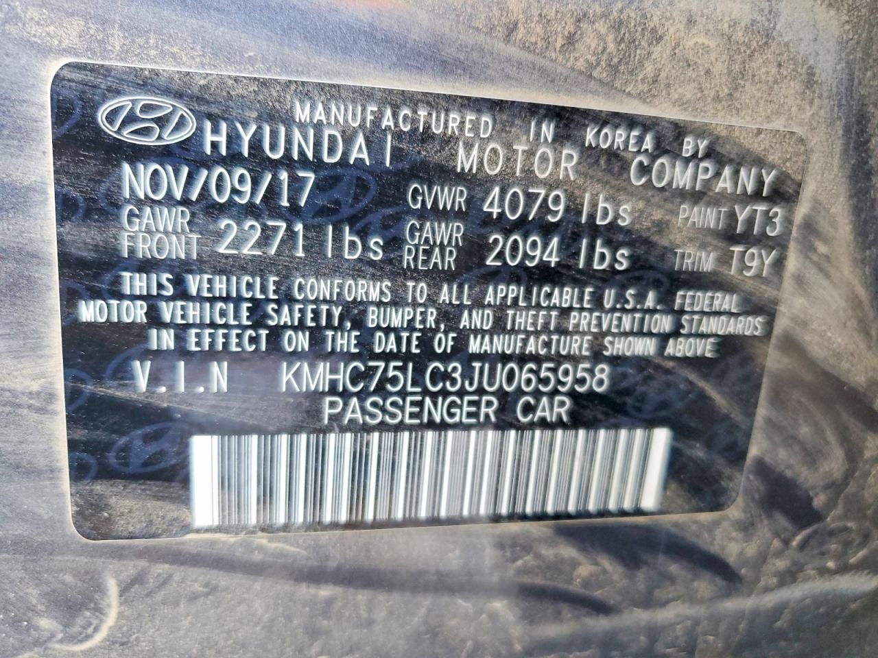 2018 Hyundai Ioniq sel