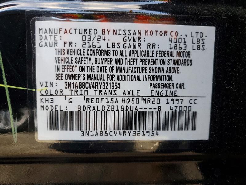 2024 Nissan Sentra sv